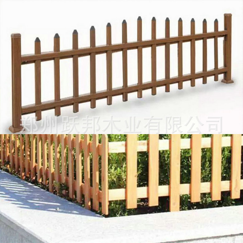 厂家批发河道栏杆 木围栏园林景观 景区木围栏示例图5