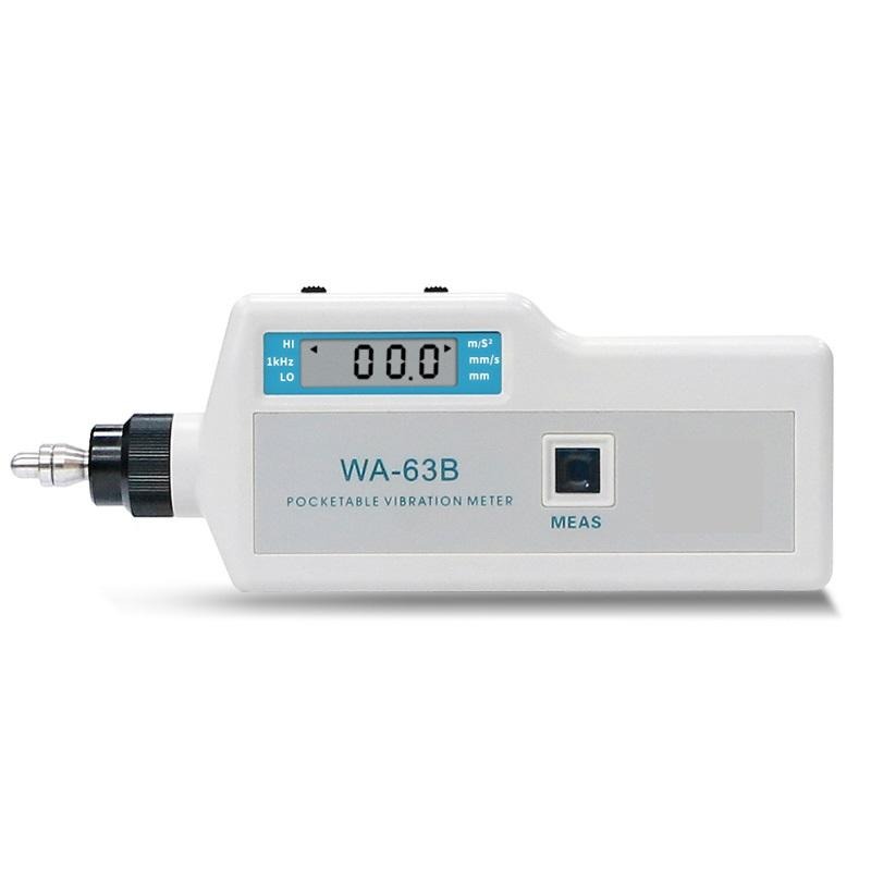 便携式WA-63B WA-63C 整体式测振仪 VA振动检测测试仪 WA-63D手持分体式振动仪生产批发