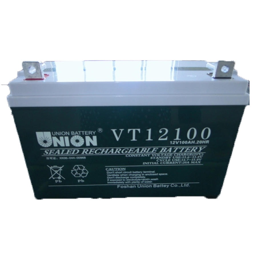 友联UNION蓄电池VT12120 12V120AH监控电源 通信使用图片
