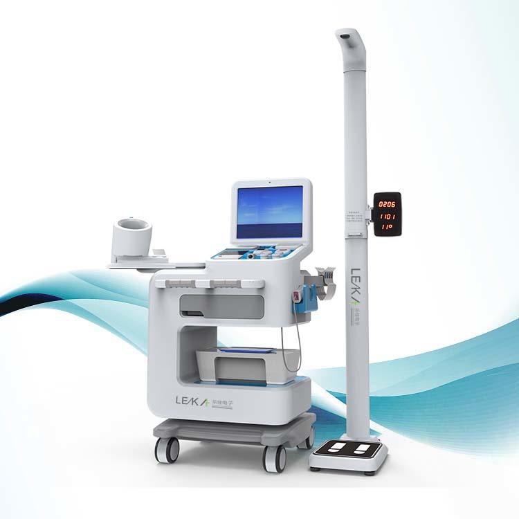 多功能健康体检一体机 便携式健康一体机 乐佳利康HW-V6000
