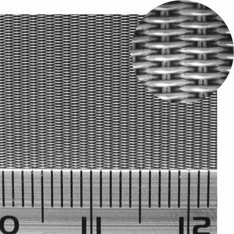 315-5μm金属丝编织密纹滤网、微米筛网 不锈钢网规格型号齐全示例图1