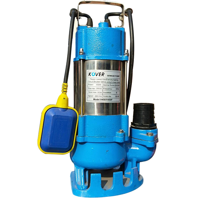 科沃尔水泵V750F自动排污泵 景观增压循环泵 鱼池水循环泵