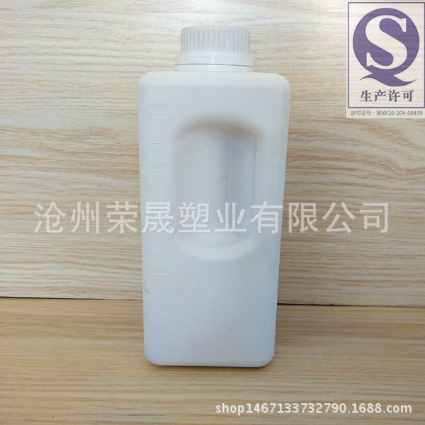 厂家供应1000ml塑料液体瓶带刻度示例图1