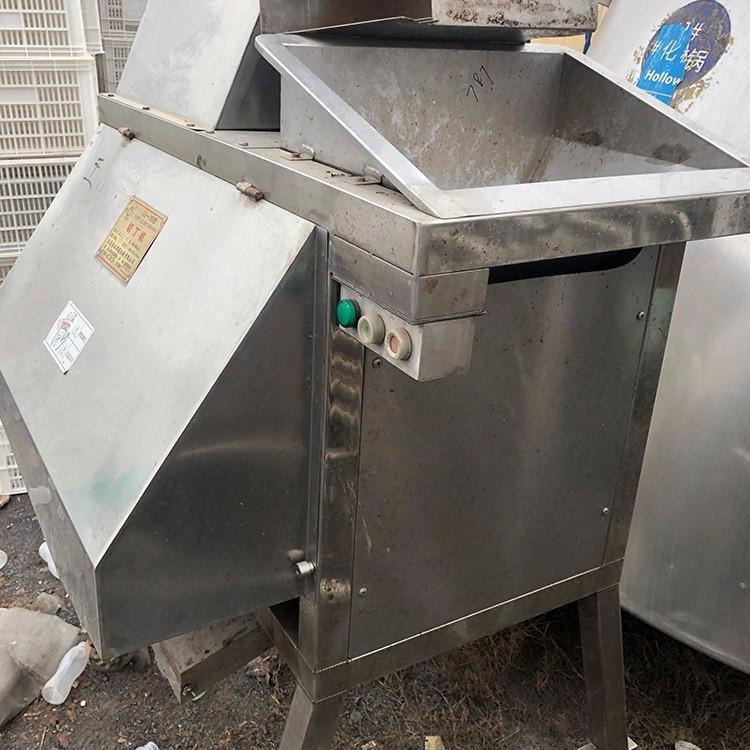 汇民回收二手切丁机  冷冻切丁机 不锈钢蔬菜水果切丁机 多功能切丁机  不限型号