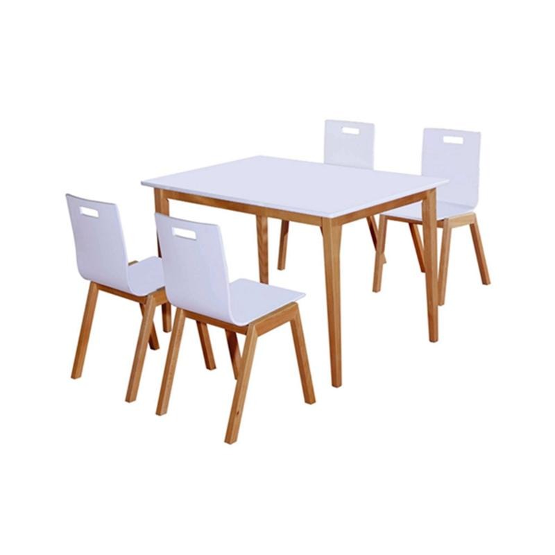 星巴克咖啡餐厅桌椅 时尚实木餐桌椅 尚邑家具CTZY-00113
