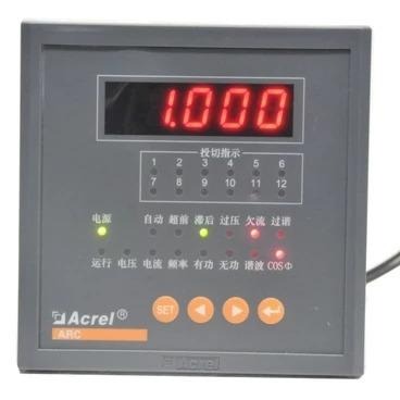 测量I U Hz cosφ  控制6组电容器的投切 485通讯 ARC-6/J 因素补偿控制器图片