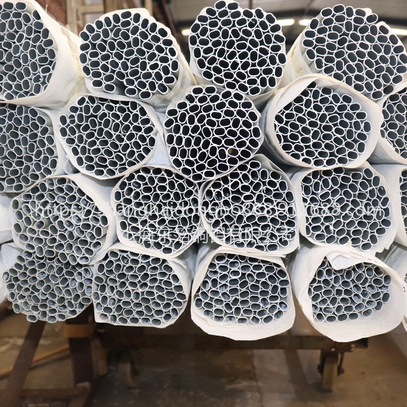 厂家直供窗帘杆轨道铝型材 拉丝罗马杆铝材 开模定制图片