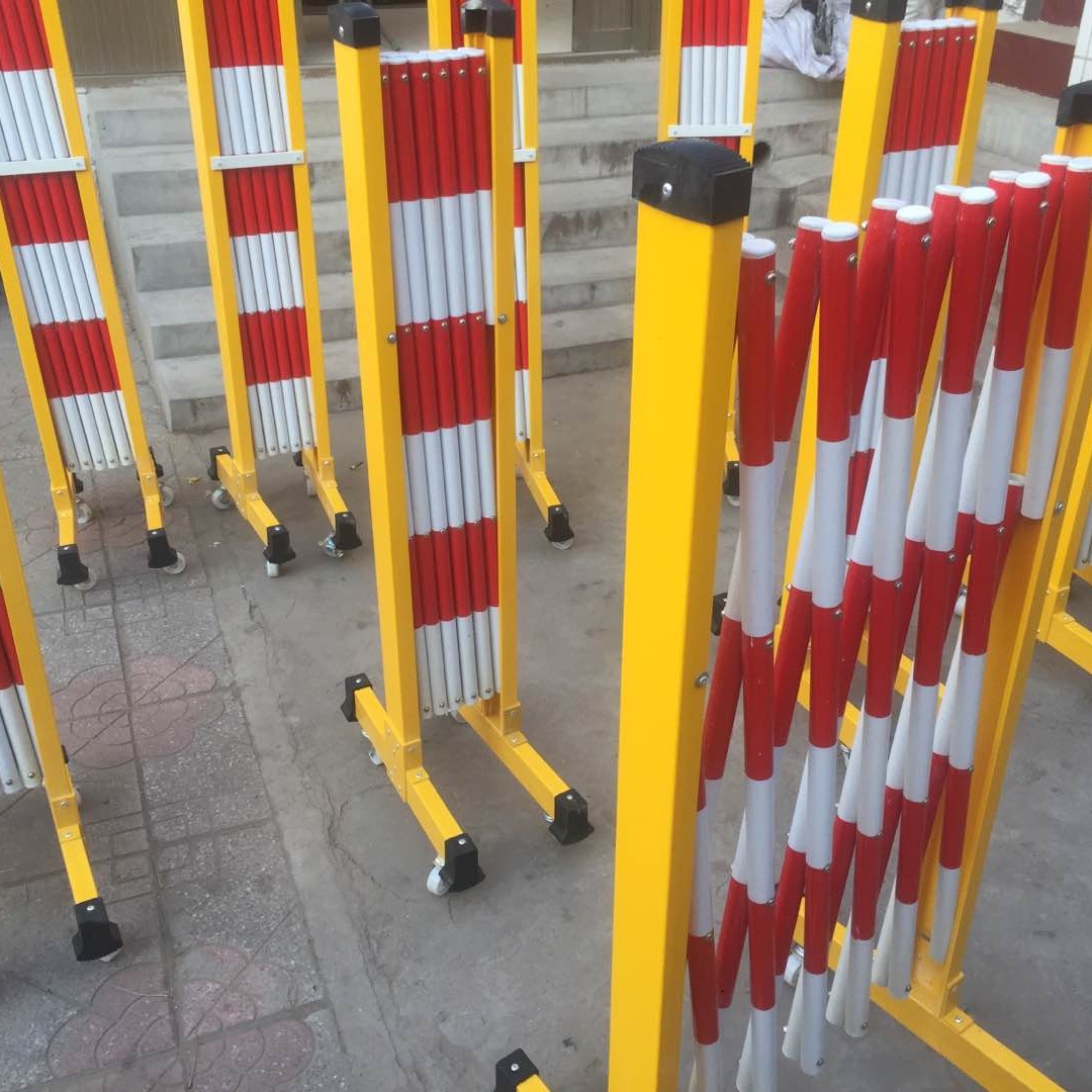 枣庄管式绝缘围栏 英威红白黄白隔离栏 警示可拆装围挡WL-YW图片