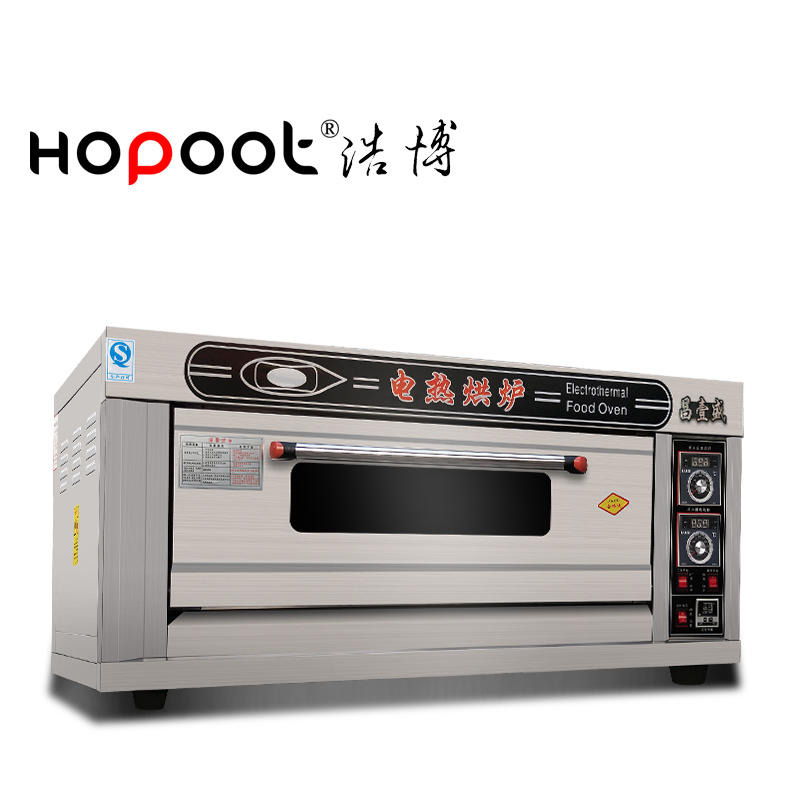 商用电烤箱 西安商用一层两盘电烤箱 面包烘焙电烤箱 全国联保批发销售图片
