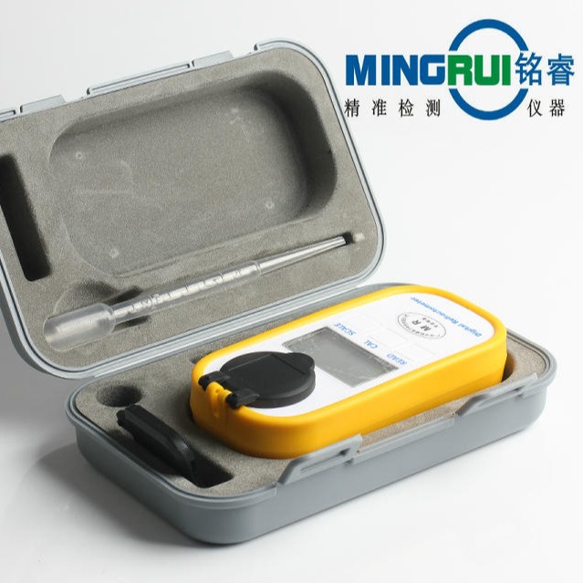 广州铭睿MR-HDD301数字式蜂蜜浓度计 蜂蜜糖量测量仪 便携蜂蜜糖度测量仪