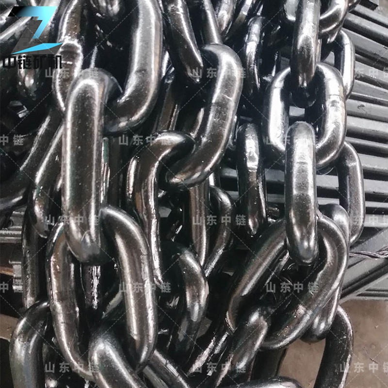 生产加工矿用强度高圆环链 18x64圆环链 刮板机起重机链条