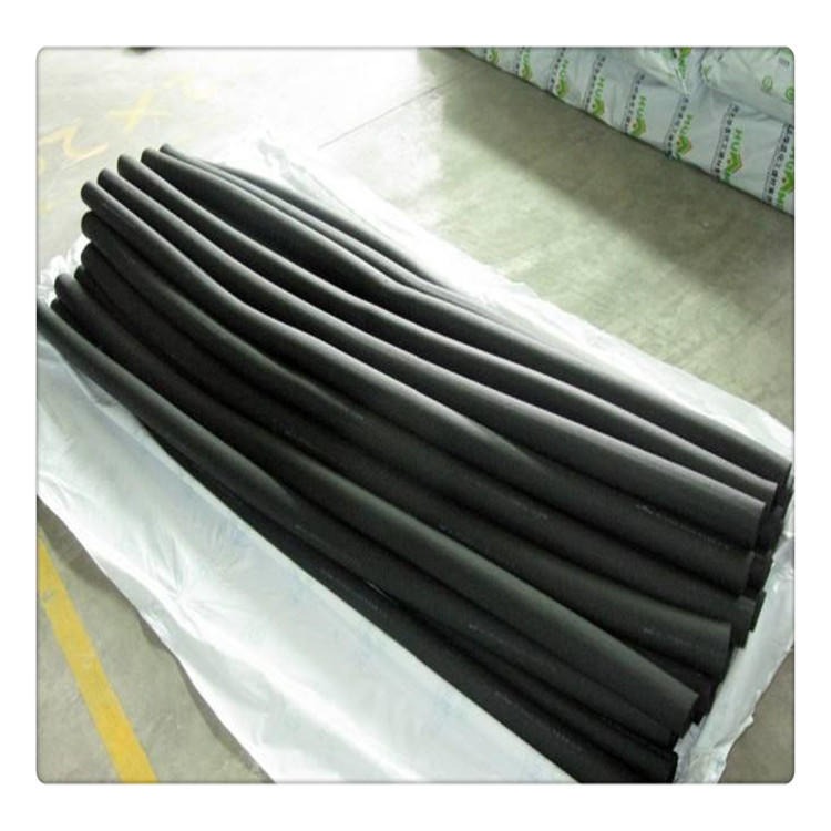 厂家生产 B1级橡塑管 高密度阻燃橡塑保温管 铝箔橡塑空调工程管