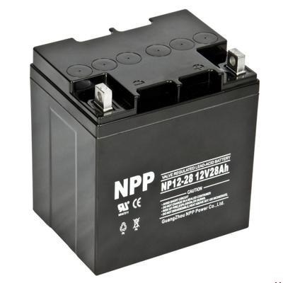 耐普蓄电池12V28AH 耐普蓄电池NP12-28 铅酸免维护蓄电池 耐普蓄电池厂家 UPS专用蓄电池