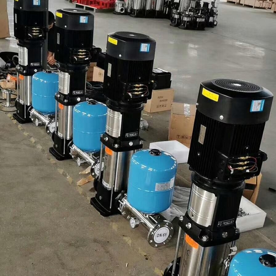 蓝升泵业CDLF8-4轻型立式多级泵 CDL8-4型不锈钢离心泵 全不锈钢自动恒压变频泵