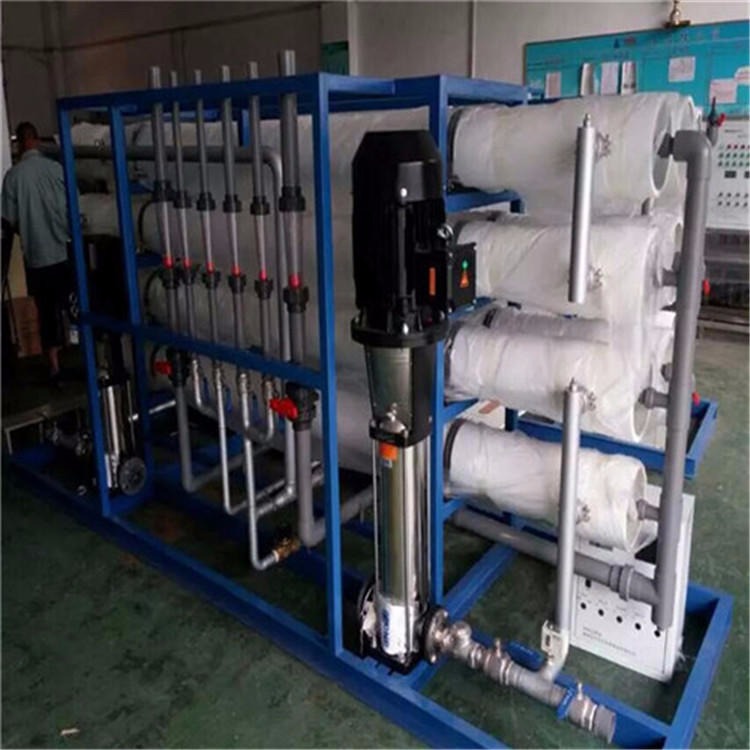 出售二手水处理 反渗透水处理 30吨双级反渗透软化水处理设备