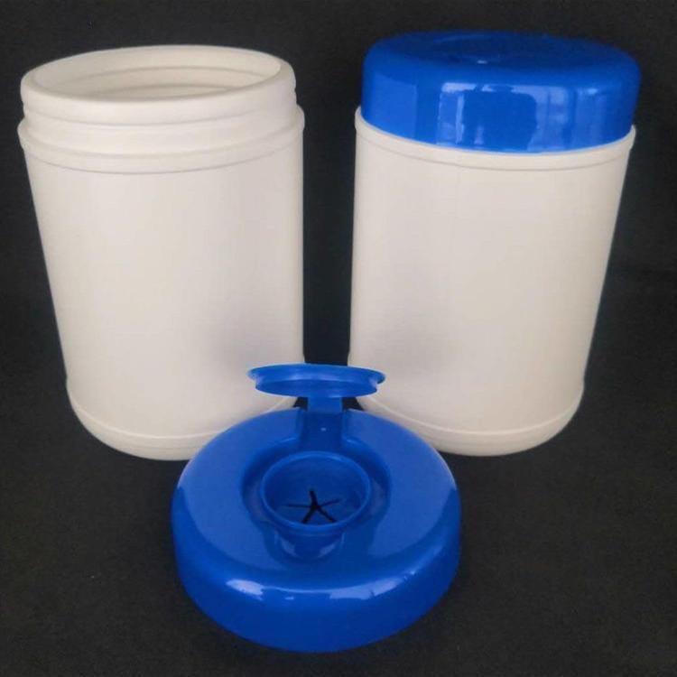 500ml塑料湿巾桶 100抽塑料湿巾罐 塑料湿巾罐 博傲塑料