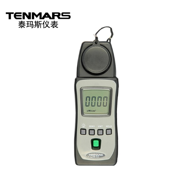 台湾泰玛斯 TM213 紫外线照度计 太阳光检测仪  强度测试仪 UVAB辐照计