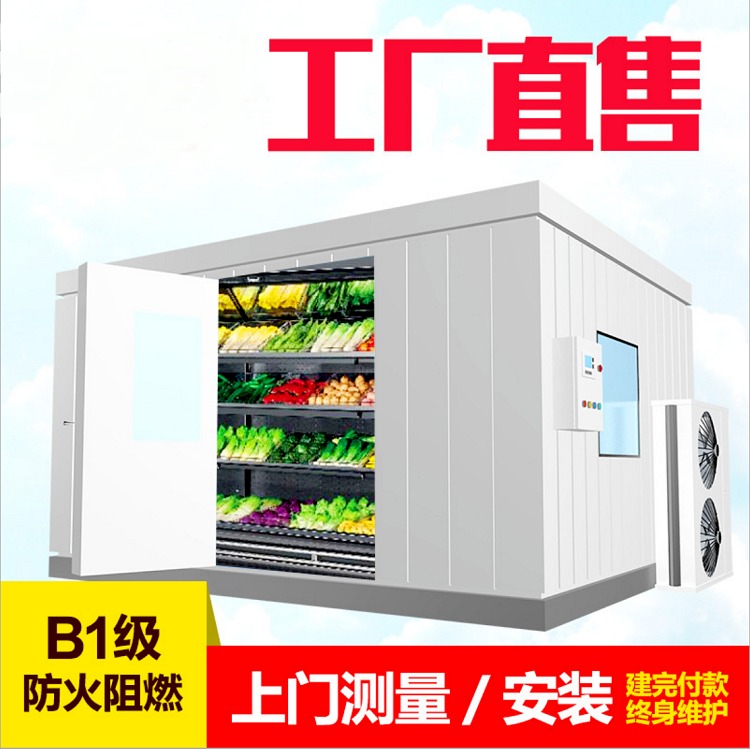 上海冰艾蔬菜保鲜冷库建造 小型冷藏库安装 冰艾水果保鲜冷库建造