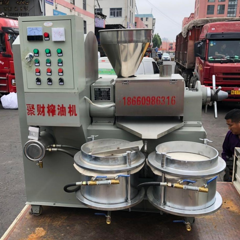 古田茶籽榨油机一套 菜籽榨油机设备 蕉城菜籽榨油机全套设备
