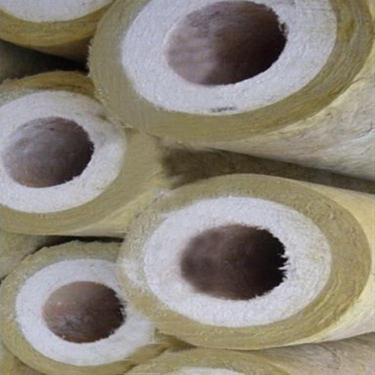 华磊公司专业生产岩棉管、保温管、硅酸铝岩棉复合保温材料