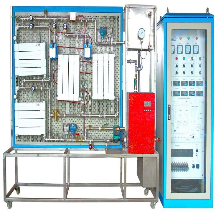 热水供暖系统实训装置  热水供暖系统故障设置考核装置  暖通实训设备 FCRS-1型热水供暖循环系统综合实训装置图片