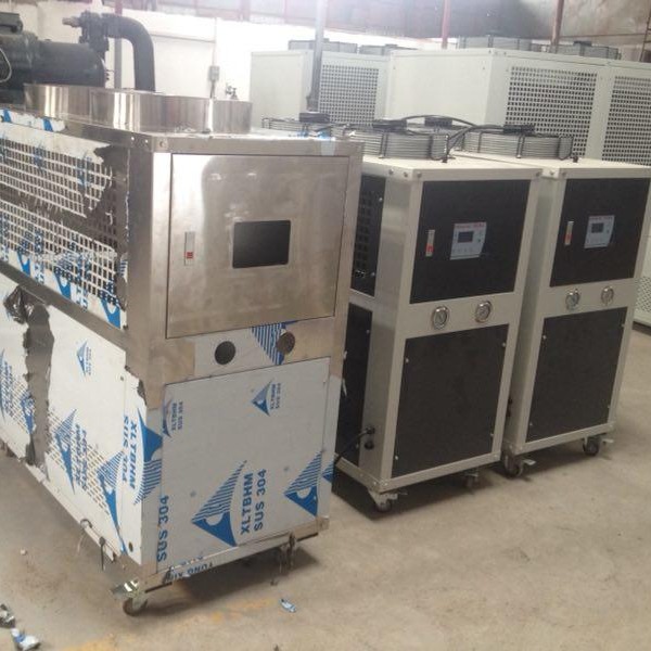 海安鑫20HP风冷式冷水机直销  产品广泛应用于 注塑冷水机   工业冷水机   冰水机 辽宁海安鑫机械HAX-20.1