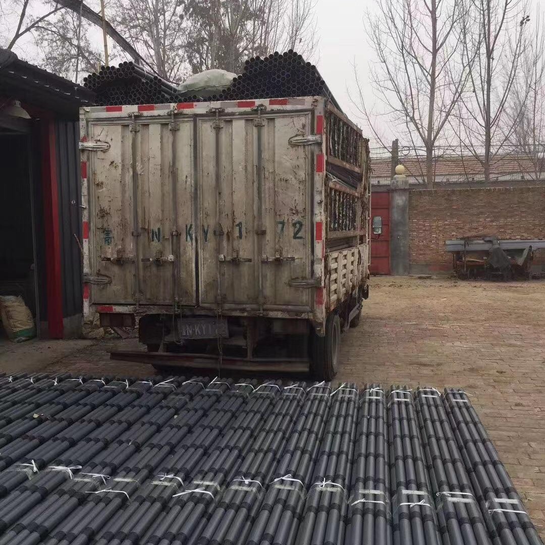 甘肃张掖工厂供应PVC黑色袖阀管注浆花管塑料注浆管 质量可靠