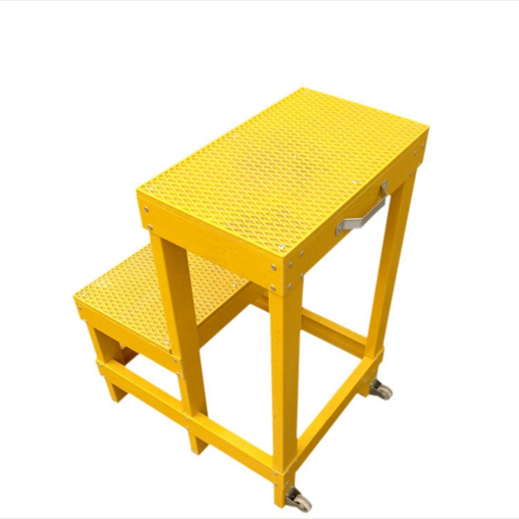 绝缘高低凳耐压35kv 绝缘多层凳生产 四川玻璃钢椅厂家-英威