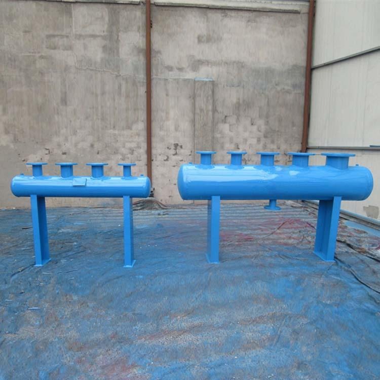 冷却循环水分集水器DN200 宣城法兰分集水器 碳钢耐腐集水器分水器图片