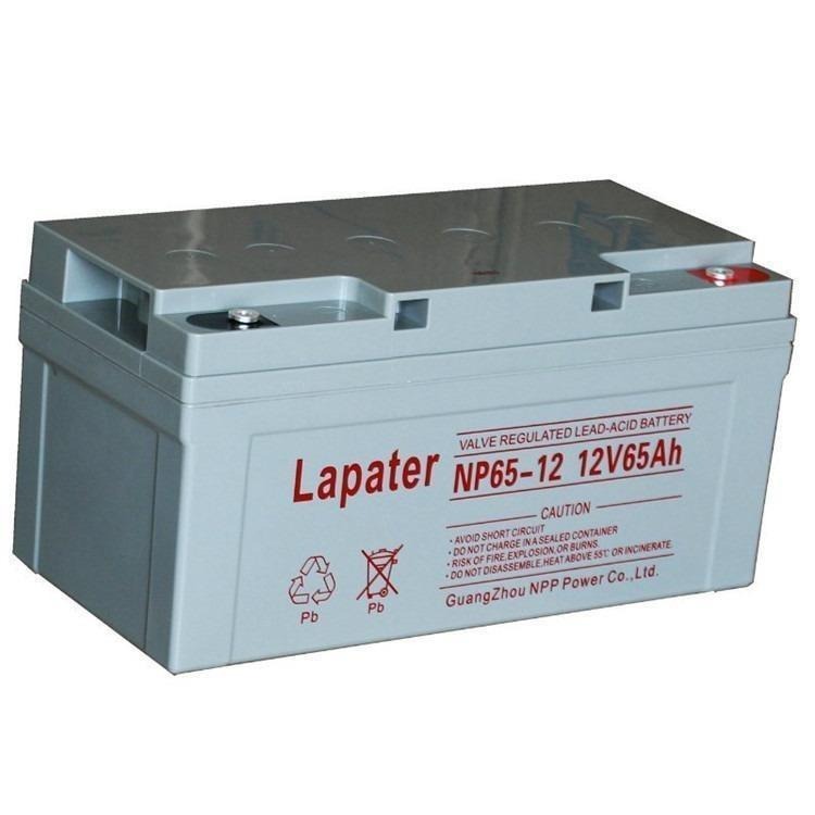 Lapater拉普特蓄电池NP12-65 12V65AH现货报价图片