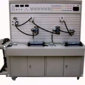 工业型液压与气压传动PLC综合实训装置 气压PLC控制实训台，液压气动实训台