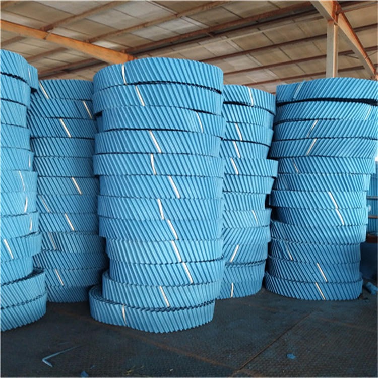 冷却塔维修填料更换  PVC材质  改性PVC填料  电厂填料 波纹填料 河北龙轩 欢迎选购