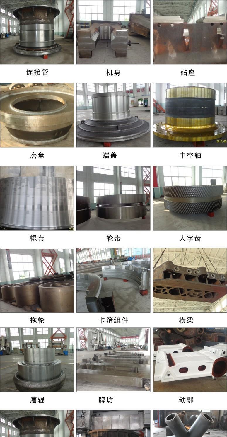 河南铸件厂提供大型铸钢件加工 烘干机铸钢滚圈铸钢件定制加工示例图4