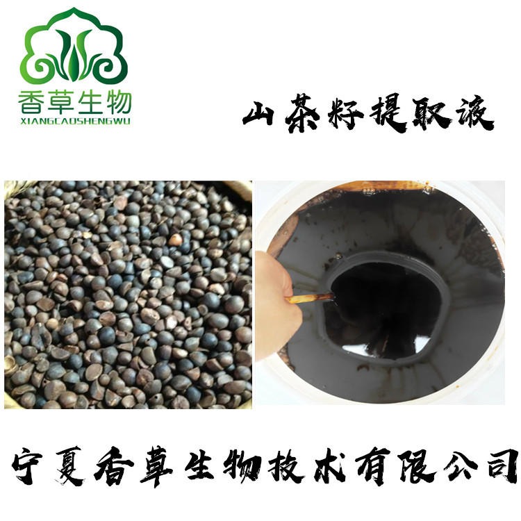 山茶籽提取液 山茶籽萃取流浸膏1.3比重 浓缩液 山茶籽提取物