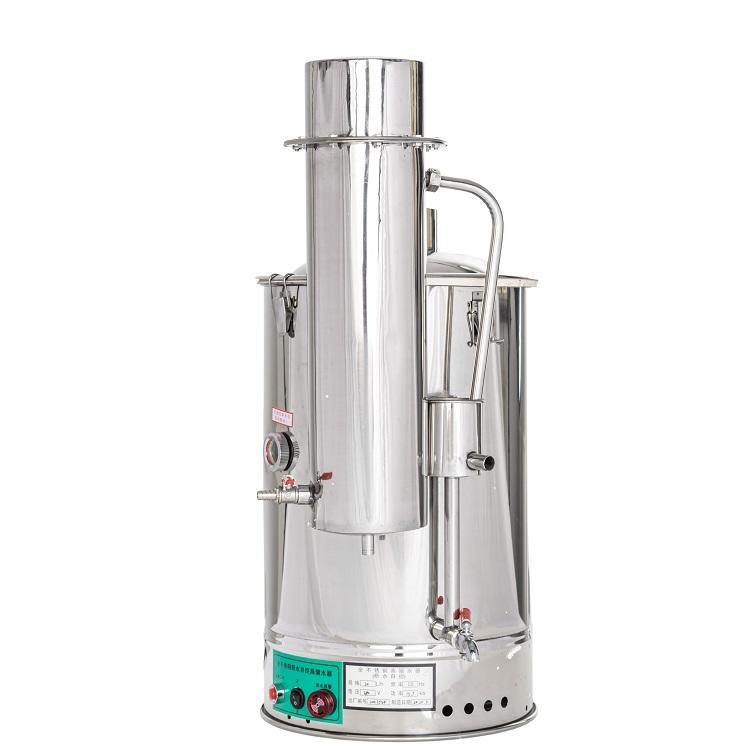 不锈钢电热蒸馏水器自控款YAZDL-10聚创电热蒸馏水器LY