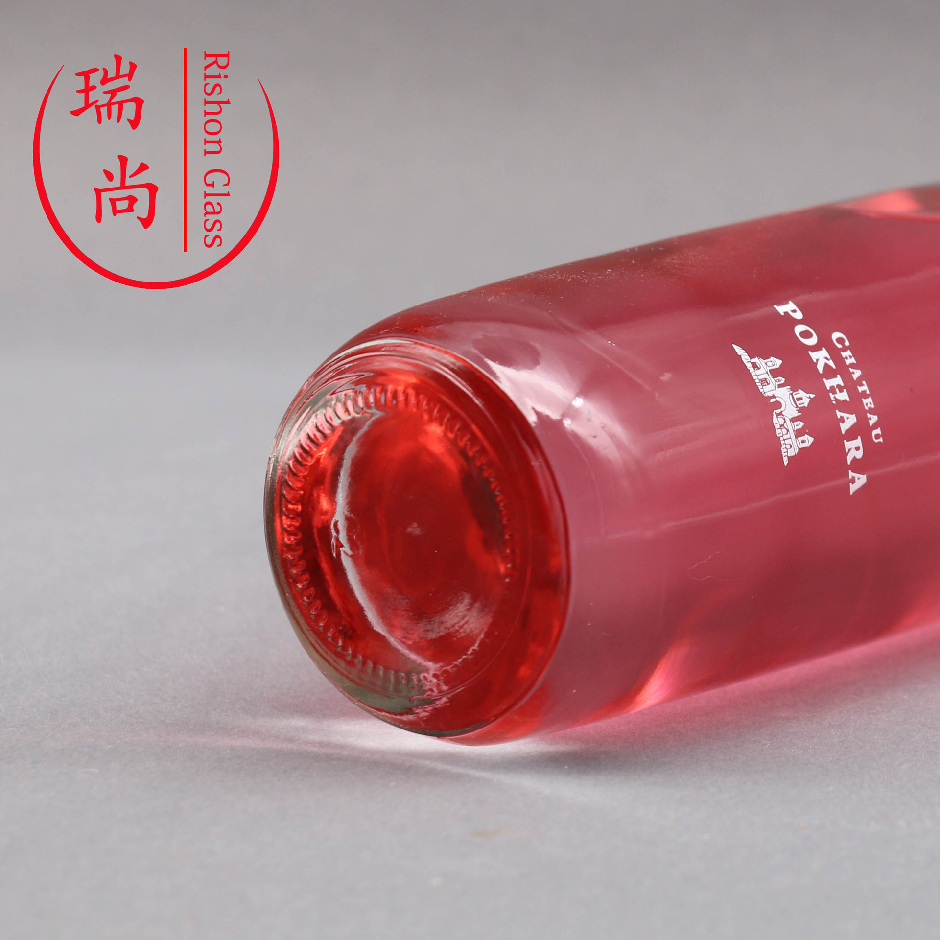 玻璃瓶酒瓶500ml果酒瓶厚底红酒瓶晶白料红酒瓶木塞玻璃洋酒瓶示例图7
