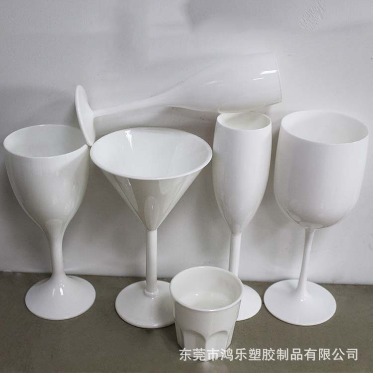 创意塑料八角酒杯厂家直销AS透明14oz塑料啤酒杯条纹塑料杯可印刷示例图11