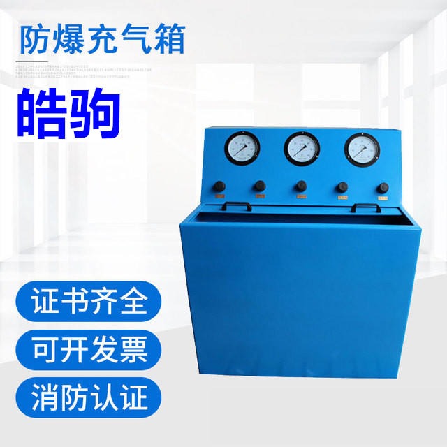 上海皓驹 DTFB-4防爆充气箱 上海厂家直销 正压式空气呼吸器 充气防爆箱