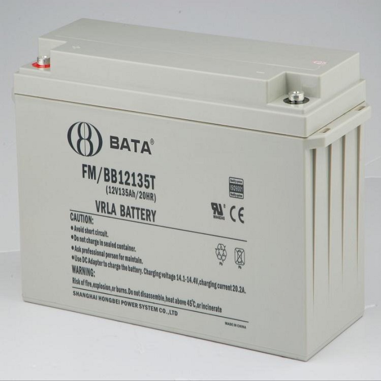 BATA蓄电池FM/BB12135T 12V135AH/20HR 直流屏电池 送货上门 质保三年