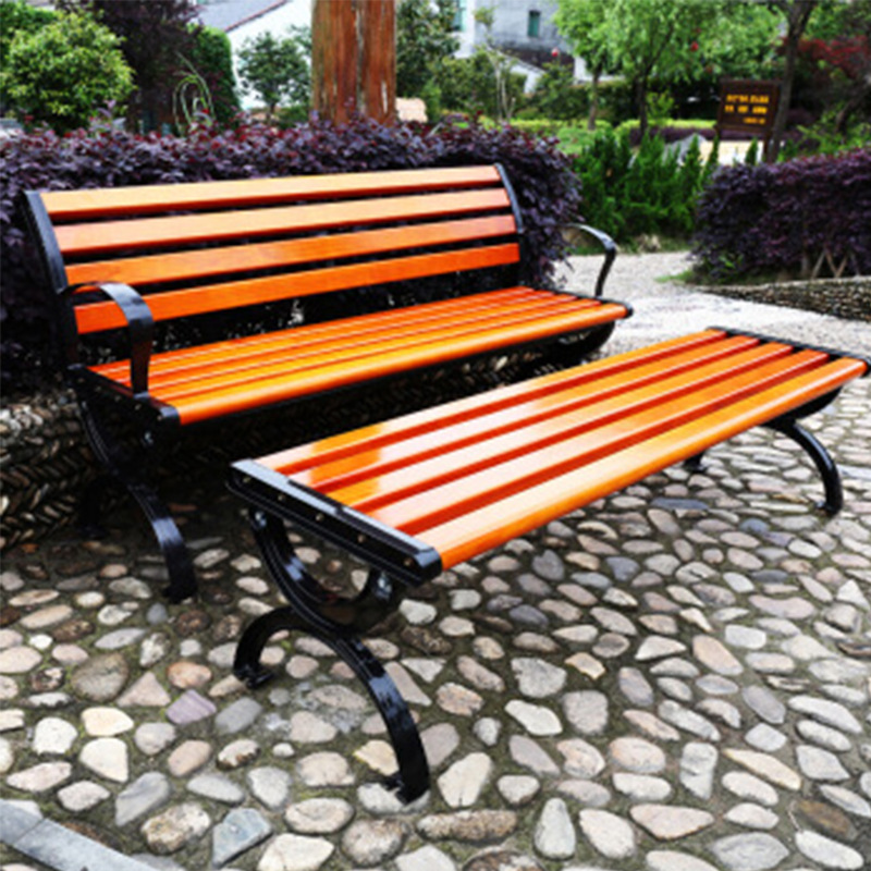花园防腐木长椅 防腐木长椅厂家 加工定制质量保障