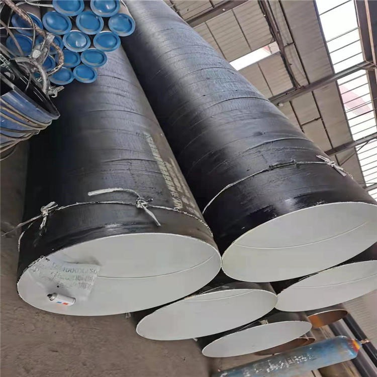 厂家销售防腐钢管 沉井安装工程用4米定尺3PE防腐螺旋钢管