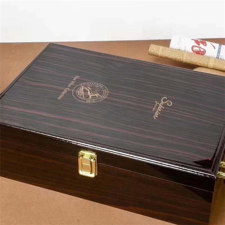 红酒木盒 众鑫骏业红酒木包装盒 DFG红酒木包装箱