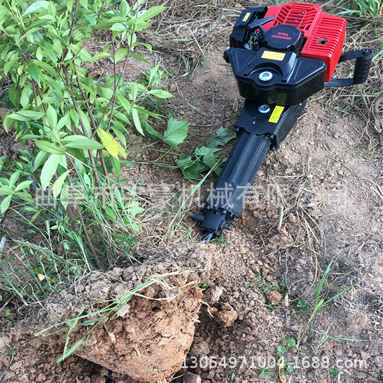 汽油挖树机 链条式起苗机 园林便携式单人手提带土球挖苗机示例图7