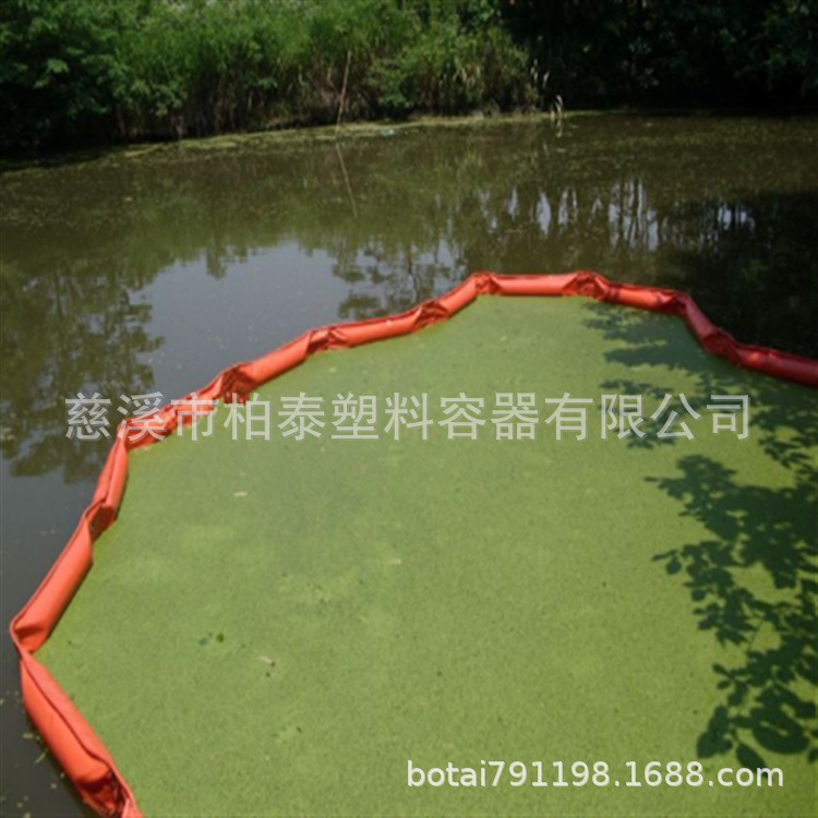 江浙沪围油栏厂家 水面蓝藻及漂浮物拦截浮体示例图1