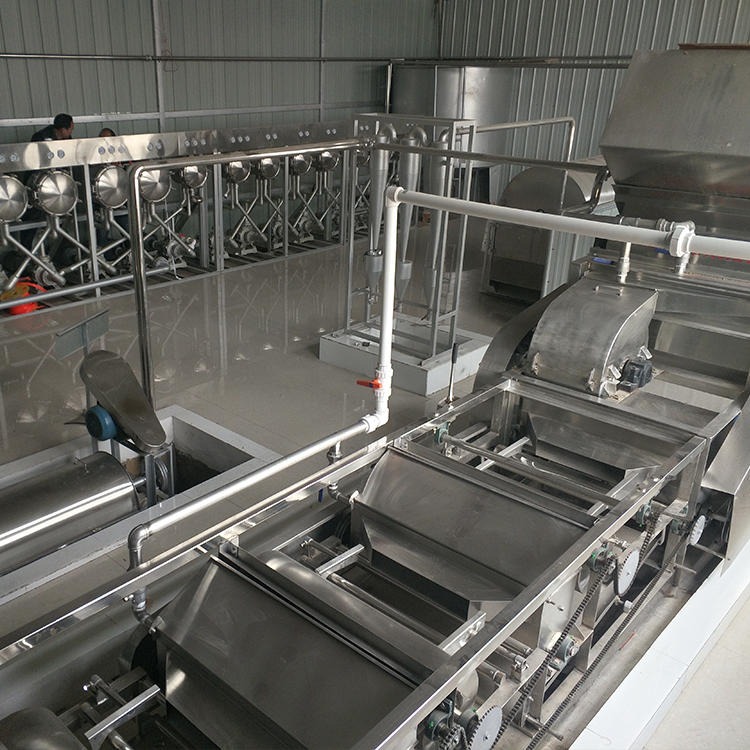 固德威经济型红薯淀粉生产线  7-50吨/日  红薯打粉机 红薯淀粉机
