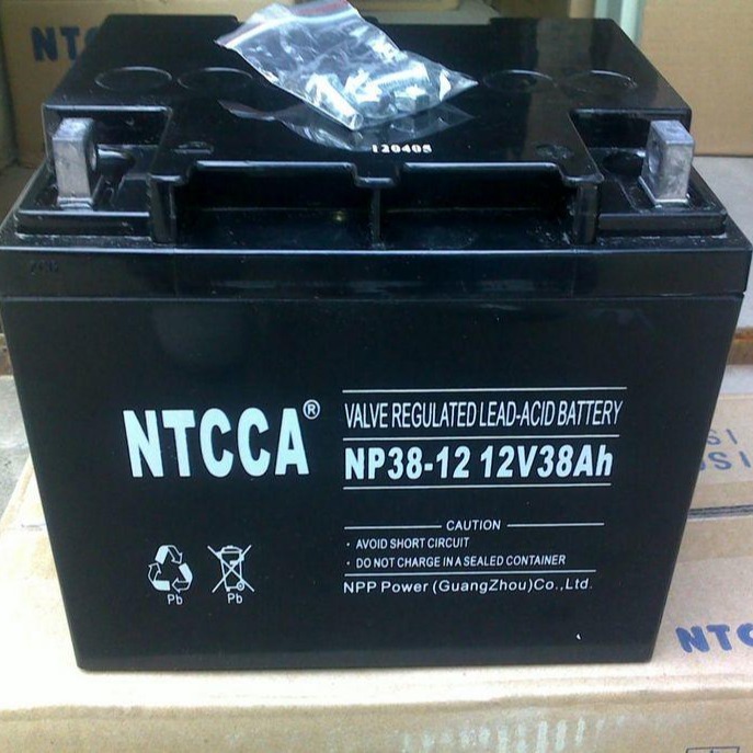 NTCCA蓄电池NPG38-12 耐普电池12v38AH 胶体太阳能电池 数据机房用后备电池 报价