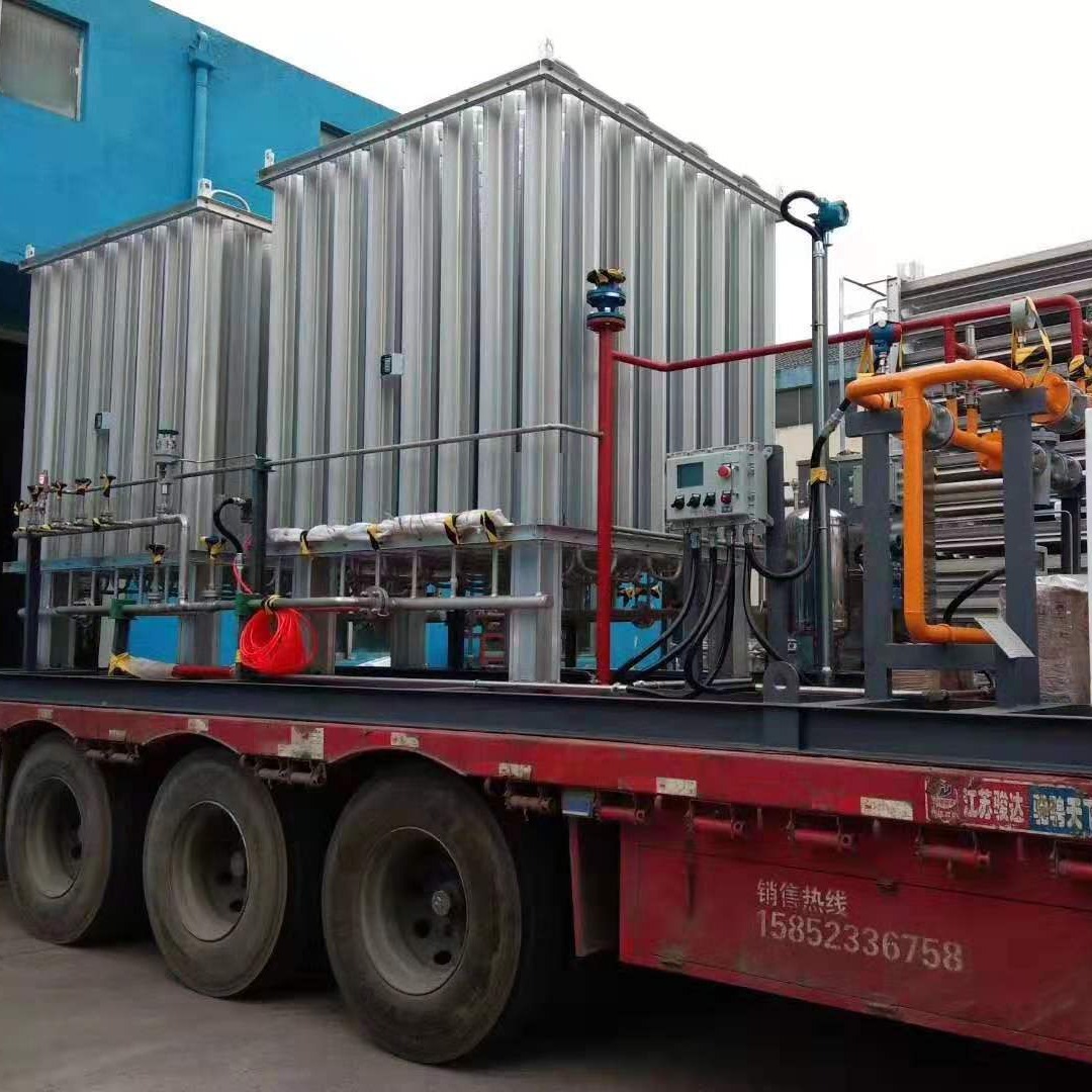 陕西回收二手1000立方汽化器     回收二手LNG500立方气化调压撬
