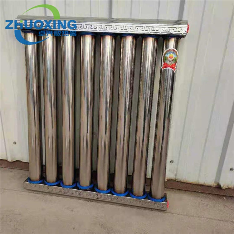 厂家供应304不锈钢换热器 不锈钢暖气片储水式换热器 可定制