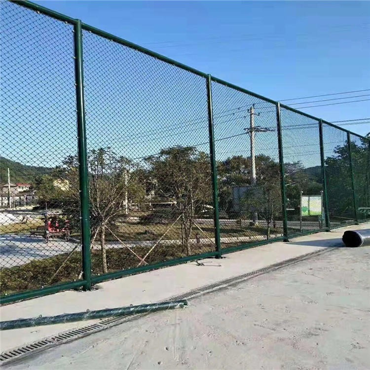 球场专用围网 学校体育场围网 pvc包塑围栏网图片