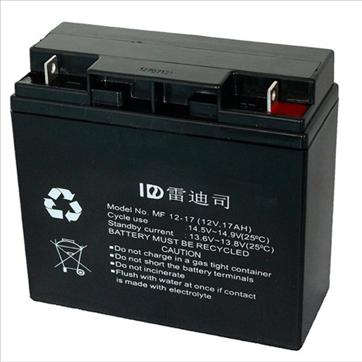 雷迪司蓄电池MF12-17 雷迪司蓄电池12V17AH UPS专用蓄电池 雷迪司蓄电池图片